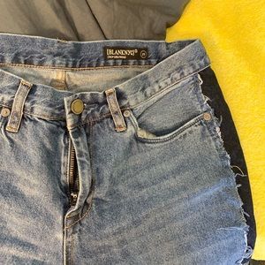 BLANK NYC crop gf jeans